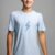 SuperSoft BOLT Short Sleeve Shirt - Baby Blue