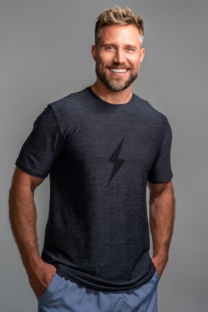 SuperSoft BOLT Short Sleeve Shirt - Charcoal