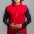 BOLT Sleeveless Hoodie - Red--Red Bolt