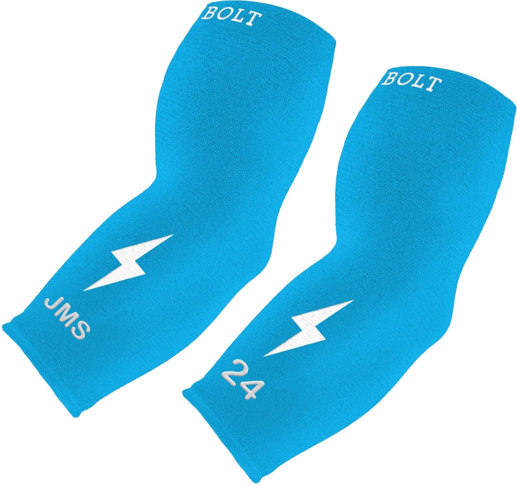 Personalized Graduated Compression Premium 3/4 Arm Sleeve - Ocean Blue