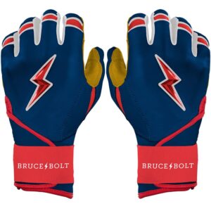 Patriot Series Long Cuff Batting Gloves - Fourth of July