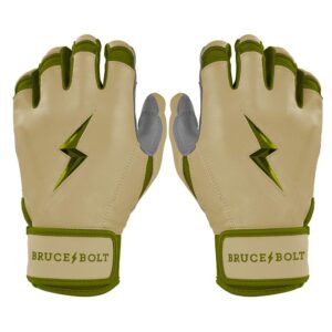 Patriot Series Short Cuff Batting Gloves - Military Beige